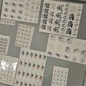 Auto Assorted Planner Sticker Sheets Bundle - Auto, Car, Vehicle Theme